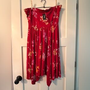 Express Mini Asymmetrical Dress
NWT
Size Large